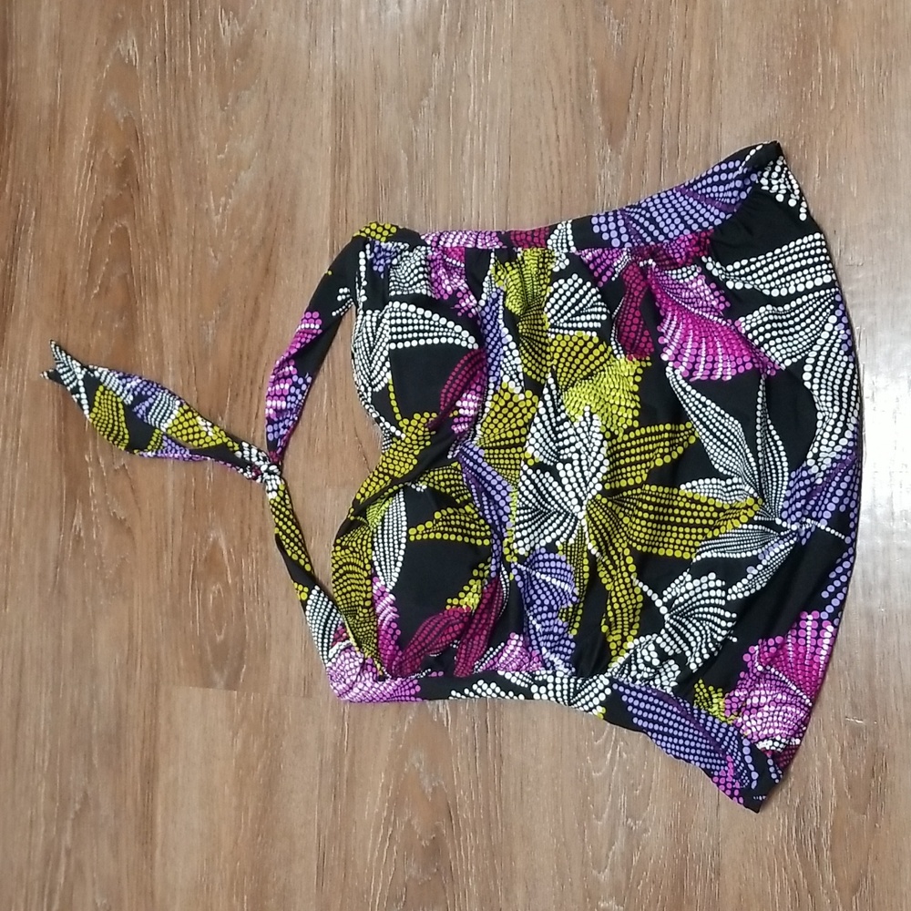 (18) Upstream Tropical Halter Coastal Ocean Beach Swimwear Swim Water Resortwear